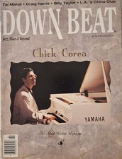 Down Beat Magazine (Feb 1991) Chick Corea/Taj Mahal/Craig Harris/Billy Taylor