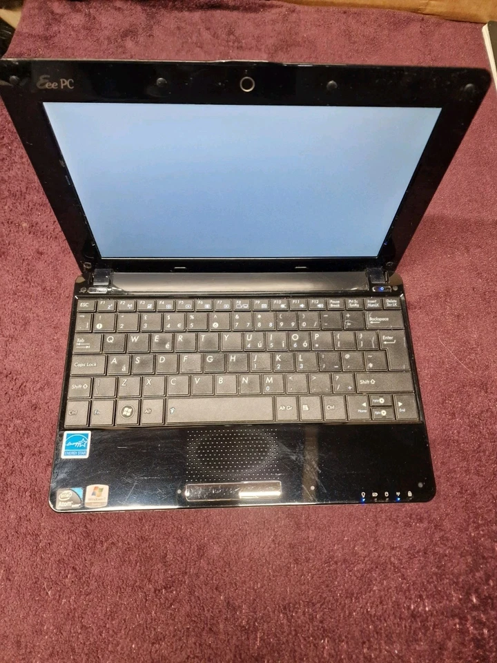 ASUS EEE PC 1005P Netbook (Black) 10" Intel Atom For Parts Read Description  - Image 4 of 4