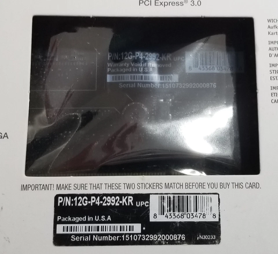 EVGA GeForce GTX TITAN X SC GAMING 12GB Video Card 12G-P4-2992-KR sealed - Image 3 of 4