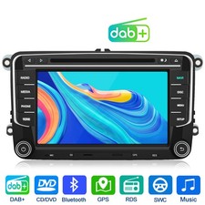 DAB+ CarPlay Linux autoradio DVD GPS per VW Touran Tiguan Golf 5 6 Passat SWC CD