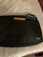 Tomtoc Protective Polyester  Black Laptop Bag...