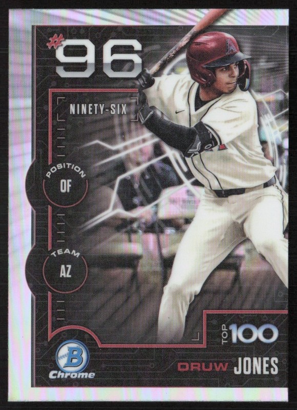 2025 Bowman Scouts Top 100 Druw Jones #BTP-96 GS1