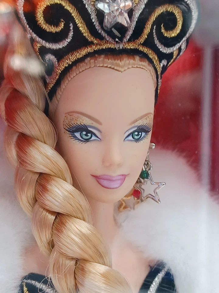 2006 Holiday Barbie Collector Puppe designed by Bob Mackie / Mattel J0949, NrfB - Bild 2 von 4