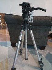 Manfrotto Bogen 3021 Professional Tripod 3063 Pan Tilt Head Made in Italy