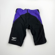 Speedo Kids Swimsuit Jammer PowerFlex Eco Revolve Purple 22 New