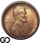1909-S VBD Lincoln Cent Wheat Penny *King of Series* Beautiful Gem BU++ Key Date