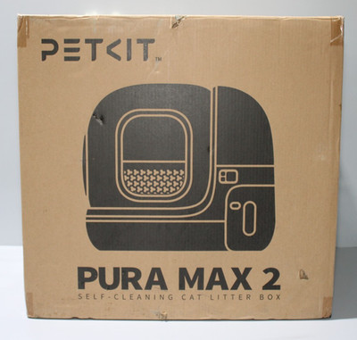 PETKIT PURA MAX 2 Selbstreinigende Katzentoilette Katzenklo Weiß Neu