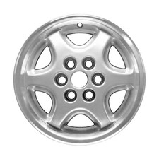 Reconditioned 15x6 Painted Silver Wheel fits 560-02036