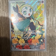 Pokémon Meloetta 026 Me: Mega Evolution Promo Illustration Rare Holo Card