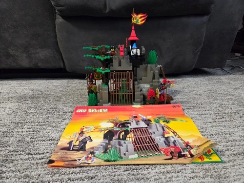Lego Castle (6076) Dark Dragon's Den 100% Complete W/ Manual 1993 Dragon Knights