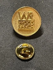 Wood Ranch Golf Club 3/4" Lapel Hat Pin Pinback - Simi Valley, CA - A Beauty!