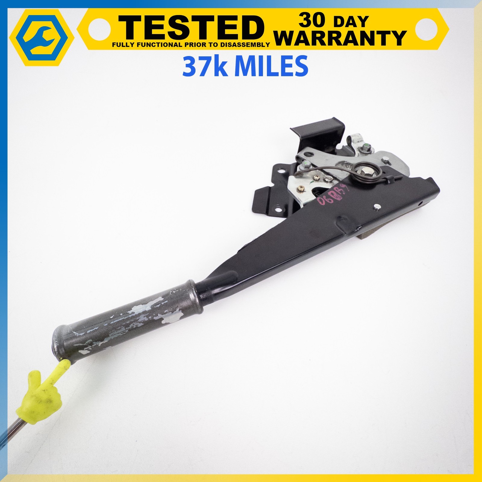 05-24 ASTON MARTIN DB9 V8 VANTAGE EMERGENCY PARKING BRAKE HANDLE ASSEMBLY OEM