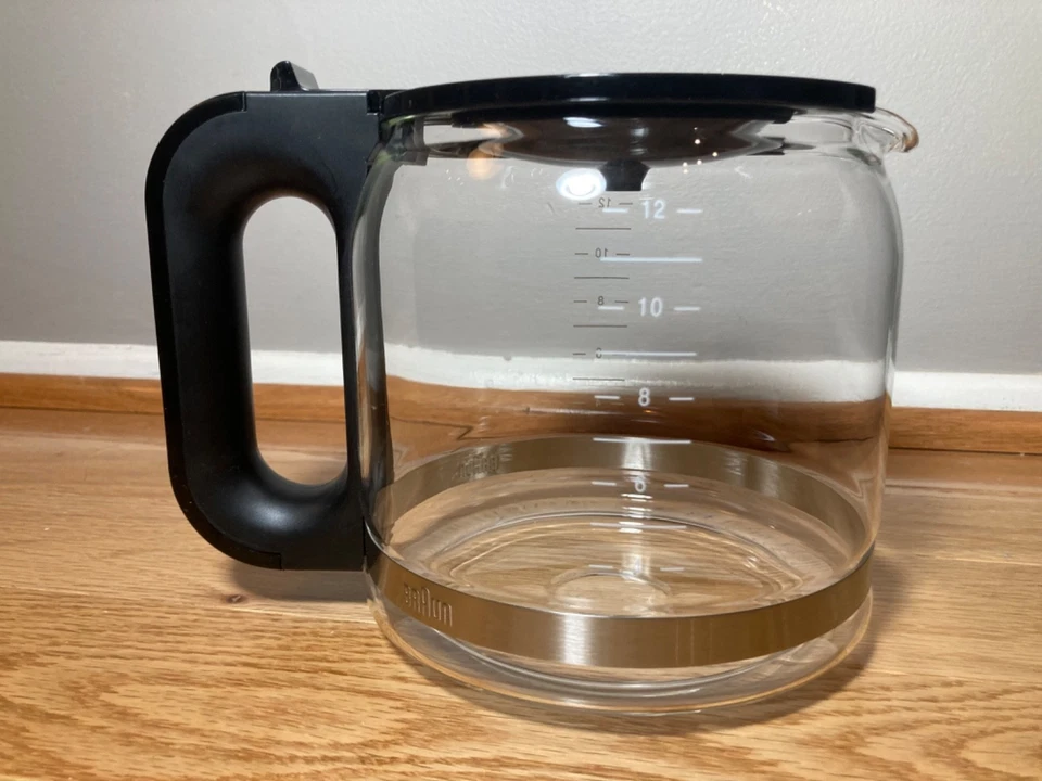 Braun BRSC005 Replacement Carafe for Braun Coffee Maker, Clear - Image 4 of 4