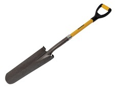 Roughneck Drain Spade Shovel Post Hole Digging Trenching Sharp Edge  ROU68238 