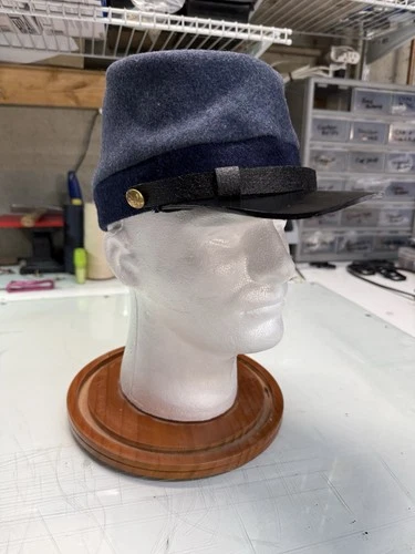 Civil War Confederate Forage Cap - 7-1/4”