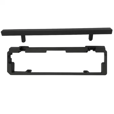 BMW E46 Doppel-DIN Umbau Set – 16:9 Radio Adapter & Blende Funktionsträger