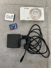OLYMPUS VR-340 16.0MP White W/ Battery AND CHARGER  TESTED AND WORKING