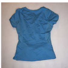 Healing Hands Women's Medical Scrub Set Top  Pants Blue Solid Size M-0005