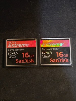 SanDisk Extreme 16GB Compact Flash CF 60MB/s UDMA