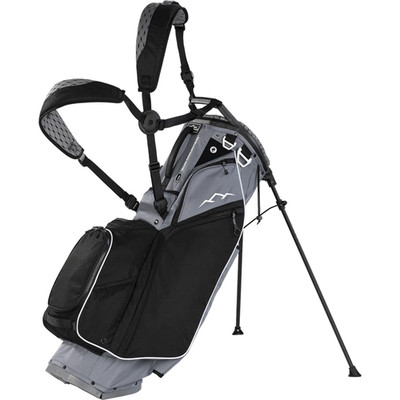 Sun Mountain Eclipse E-3.5 14-way Stand Bag Nickel-Black-White Rain Hood Free SH