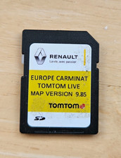 Genuine Renault Sat Nav SD Card Europe Carminat TomTom VERSION 9.85