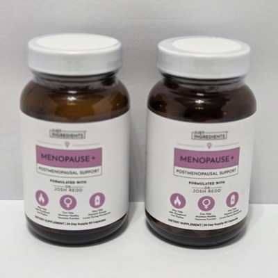Just Ingredients Menopause Plus PostMenopausal Support 60 Capsules - 2 Pack
