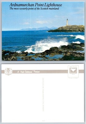 Ardnamurchan Point Lighthouse Scotland Postcard - Most Westerly Point