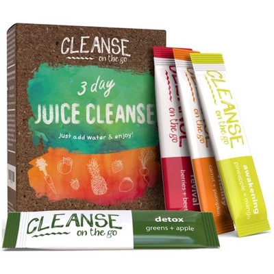 3 Day Juice Cleanse - 21 Packets -  & Natural