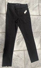 NWT Old Navy Womens Dark Gray Pixie High Rise Dress Pants Size 4 28Wx30L 