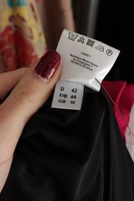 MADELEINE Jerseyblazer Damen Blazer Gr. DE 42 rot Business-Look