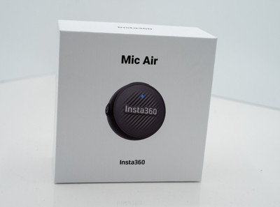 Insta360 - Mic Air Transmitter Wireless Microphone System - Black