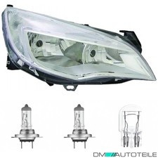 Hauptscheinwerfer rechts H7/H7 mit Motor passt für Opel Astra J 09-11