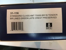 Bachmann 31-116 Class 4MT 4-6-0 BR Lined Green Steam Locomotive