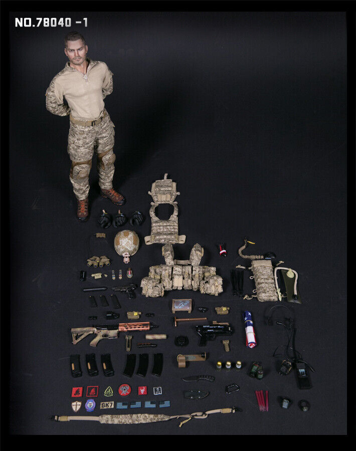 ミリタリー DEVGRU K9 HANDLER 1/6 Scale DEVGRU K9-Handler in Afghanistan (Without Dog)