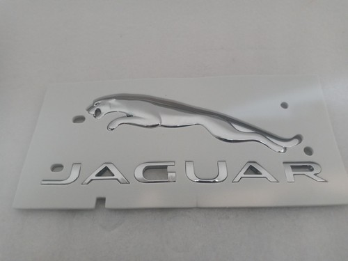 09 10 11 JAGUAR XF XFR X250 Rear Trunk Lid Emblem Logo Badge Symbol - Foto 4 di 4