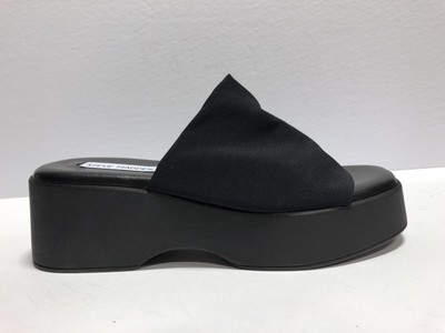 Steve Madden Slinky30 Womens Sandal Black Size US9 M | eBay