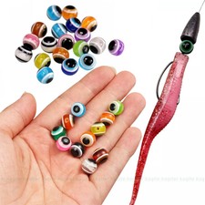 50pcs Acrylic 4/6mm Fish Eye Fishing Beads Ca...