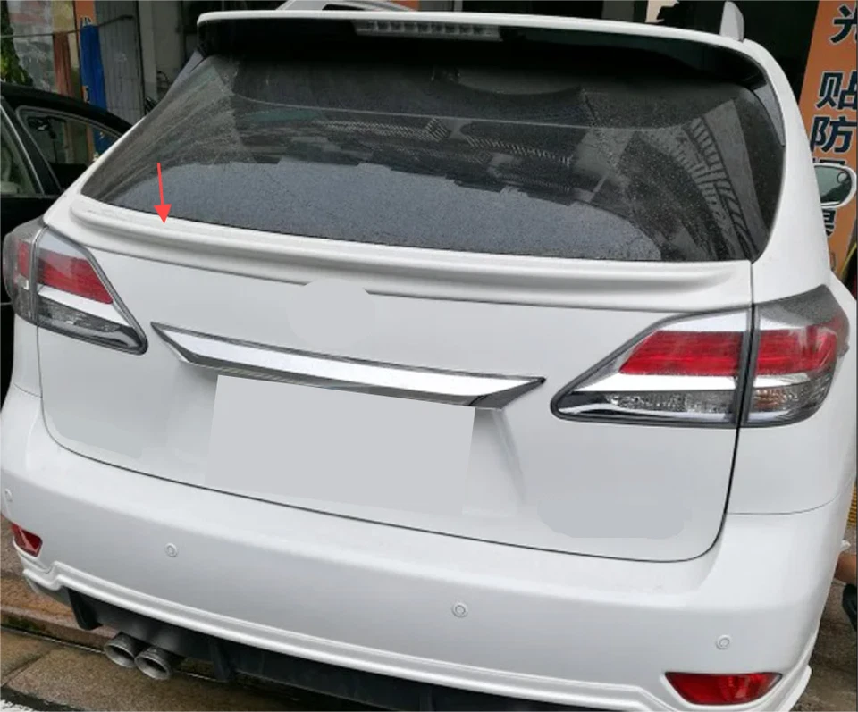 Unpainted ABS Rear Trunk Spoiler Wing for 2010-2015 Lexus RX270 RX350 RX450h - Изображение 2 из 4