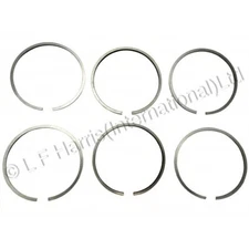 TRIUMPH 350 T90 3TA PISTON RING SET +0.060"  58.25mm CP165/060 LF HARRIS