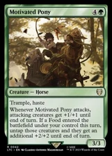 Motivated Pony 0042 Non Foil Rare LOTR Commander MTG Near Mint