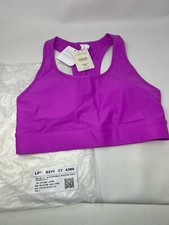 Fabletics On the GoMedium-Impact Sports Bra electric orchard NWT sz L