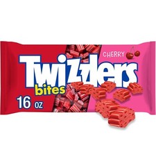 TWIZZLERS Bites Cherry Licorice Style Candy Bag 16 oz