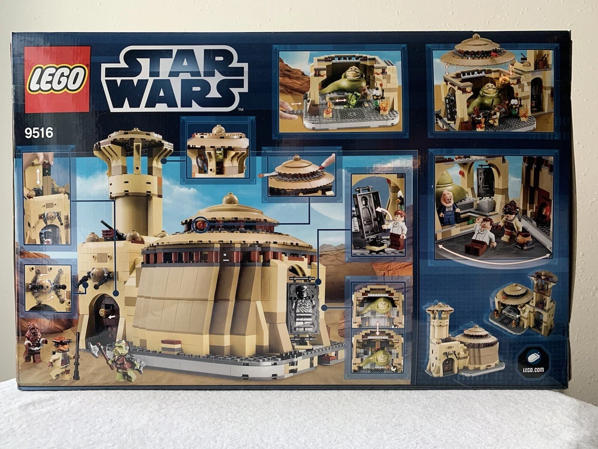 LEGO 9516 STAR WARS JABBA S PALACE 2012 NEW IN SEALED BOX