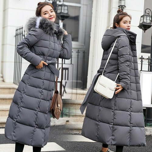 ebay long down coat
