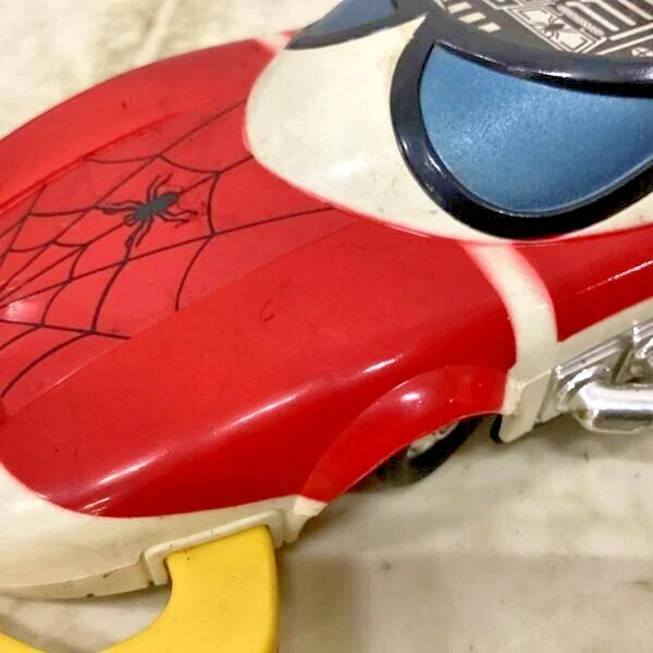 SPIDER-MAN Toei Spider Machine GP-7 POPY carro controle remoto controle D lixo - Imagem 4 de 4