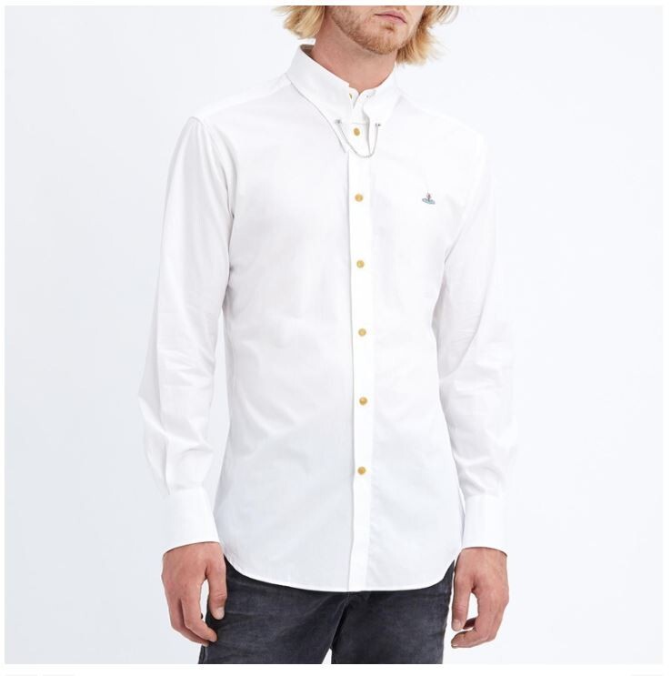 VIP【関税送料無料】希少 VIVIENNE WESTWOOD COTTON SHIRT VIP【関税送料無料】希少 VIVIENNE WESTWOOD WHITE COTTON SHIRT