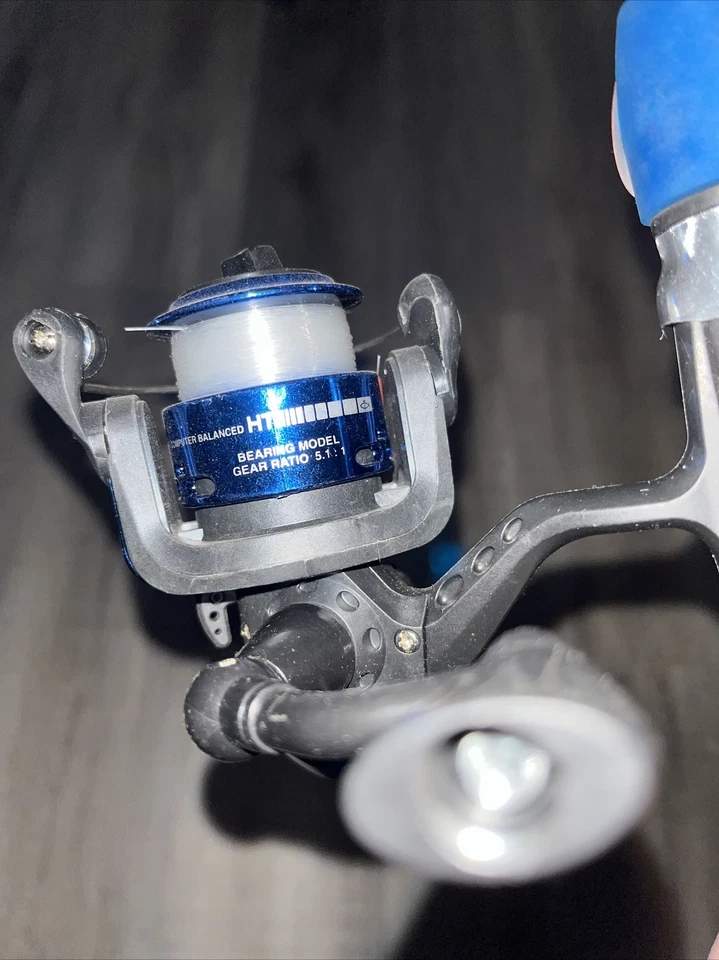 "Ht Lazer 24"" caña de pescar en hielo, azul hielo 24"" caña" Foto 2 de 4