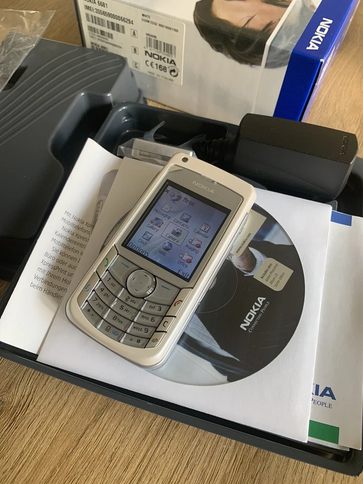 Nokia 6681 Weiß (Ohne Simlock) - Bild 2 von 4
