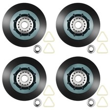 W10314173 Dryer Roller for Whirlpool WPW10314173, AP6019303, PS11752609 4-PACK