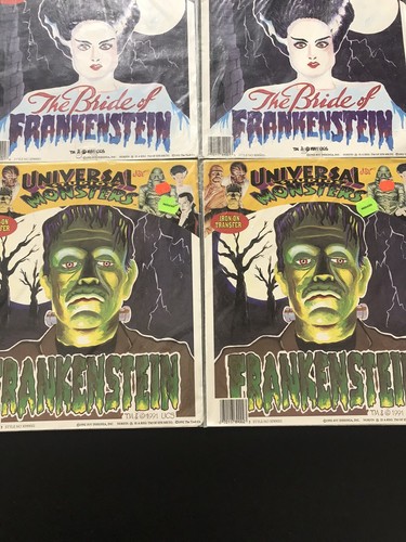 Vintage 1991 Universal Studio Monsters Bügelbild Transfer 7 Stück - Bild 4 von 7